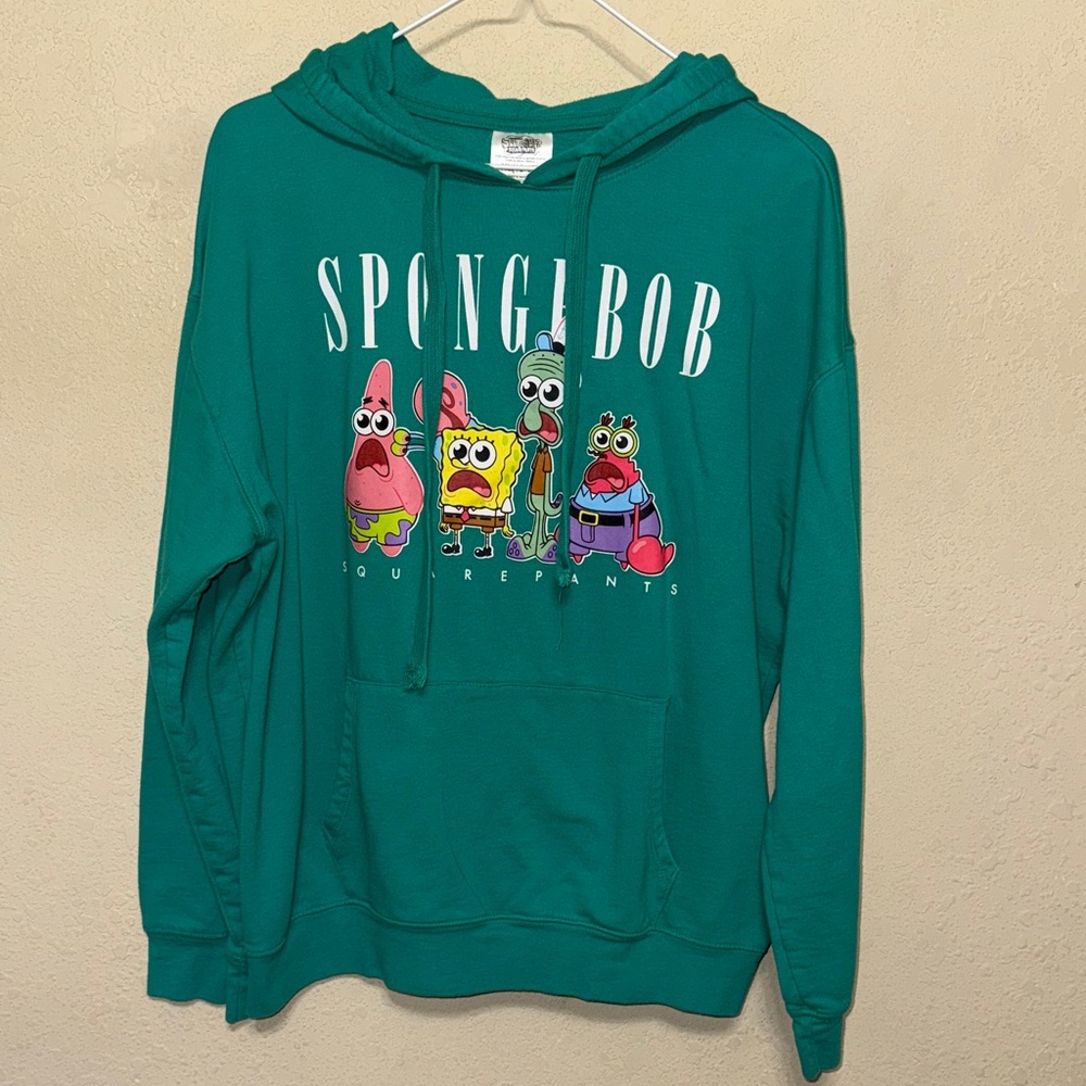 SpongeBob SquarePants Green Hoodie
